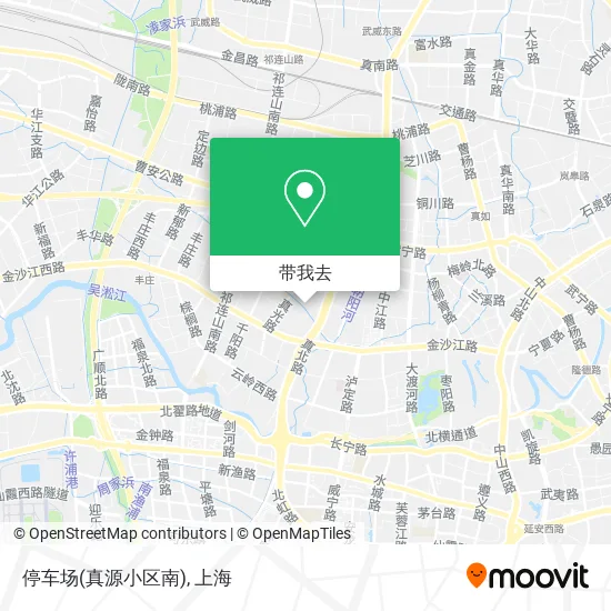 停车场(真源小区南)地图