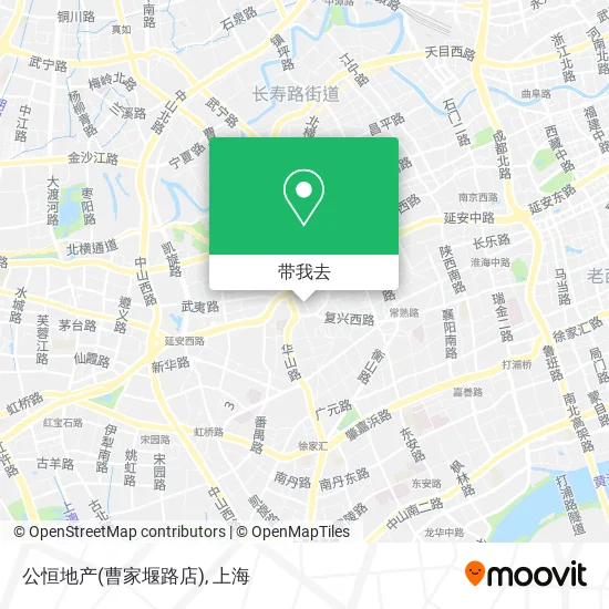 公恒地产(曹家堰路店)地图