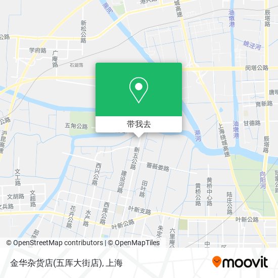 金华杂货店(五厍大街店)地图