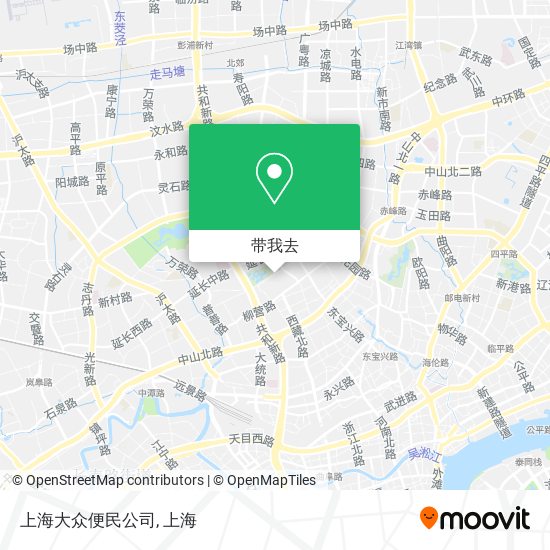 上海大众便民公司地图