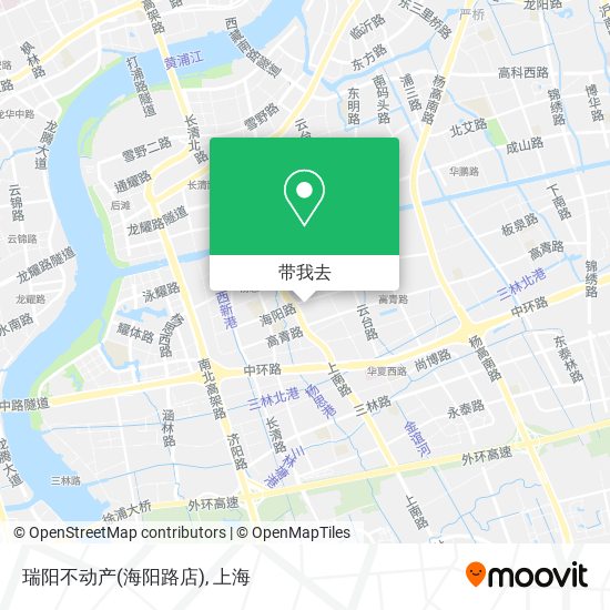瑞阳不动产(海阳路店)地图