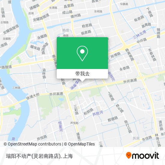 瑞阳不动产(灵岩南路店)地图