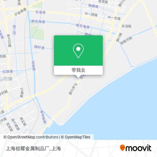 上海祖耀金属制品厂地图