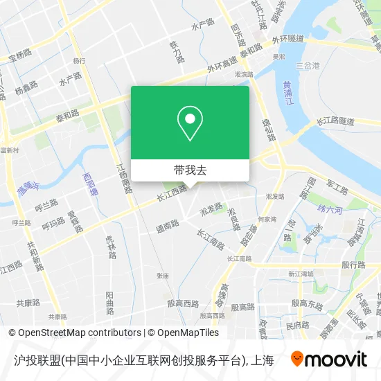 沪投联盟(中国中小企业互联网创投服务平台)地图