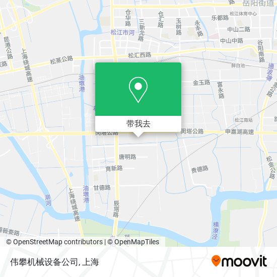 伟攀机械设备公司地图
