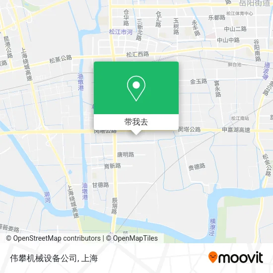 伟攀机械设备公司地图