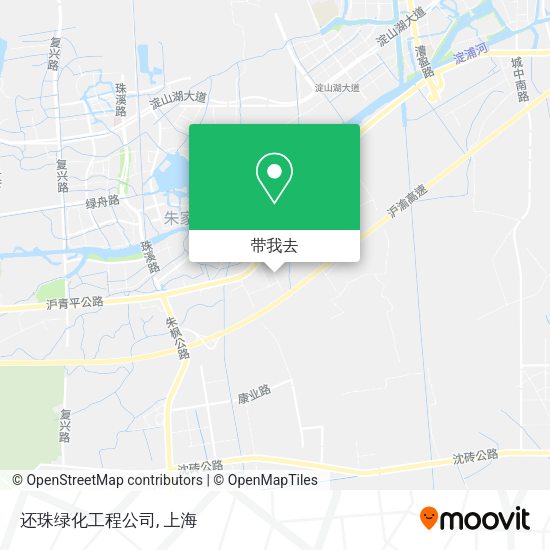 还珠绿化工程公司地图