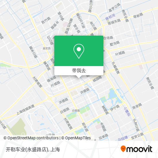 开勒车业(永盛路店)地图