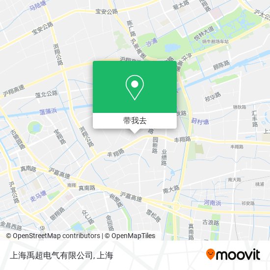 上海禹超电气有限公司地图