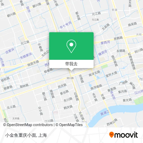 小金鱼重庆小面地图