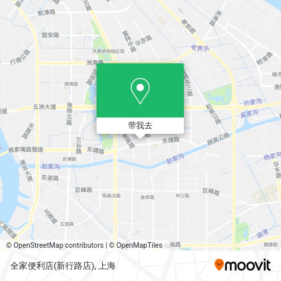 全家便利店(新行路店)地图