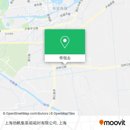上海劲帆集装箱箱封有限公司地图