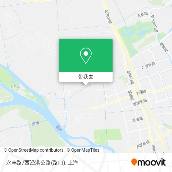 永丰路/西泾港公路(路口)地图