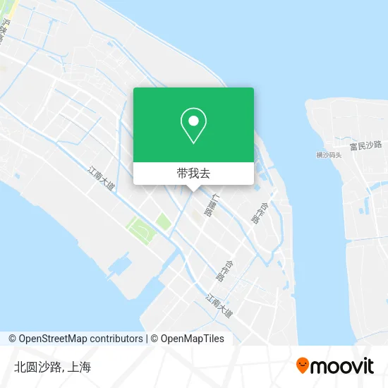 北圆沙路地图