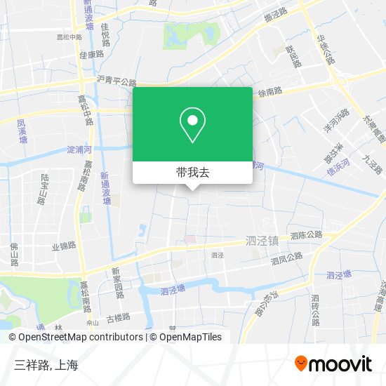 三祥路地图