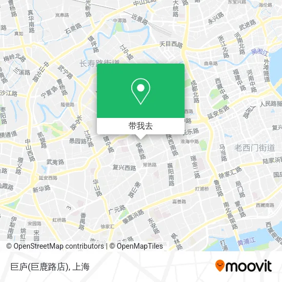 巨庐(巨鹿路店)地图