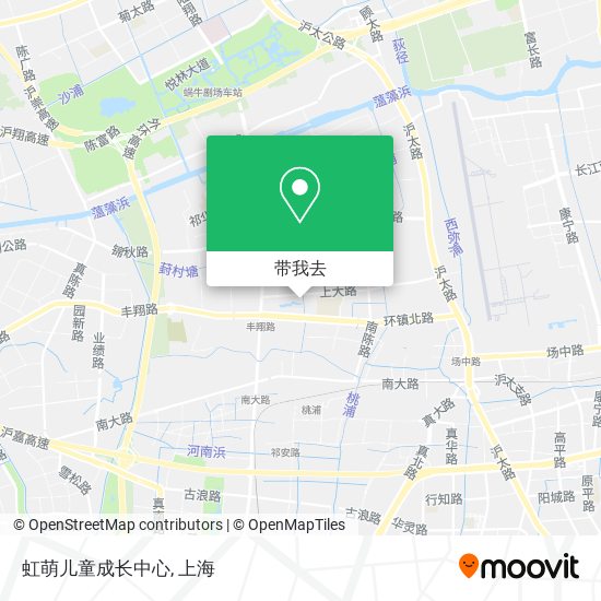 虹萌儿童成长中心地图