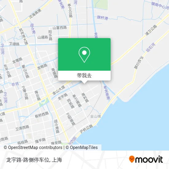 龙宇路-路侧停车位地图