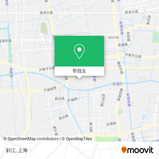 斜江地图