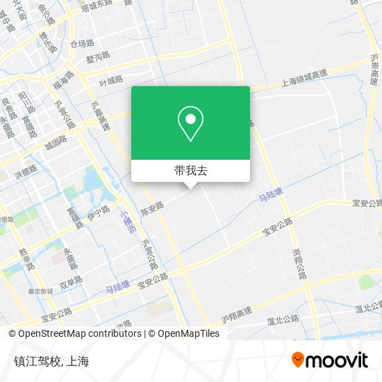 镇江驾校地图