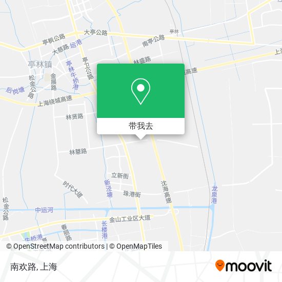 南欢路地图