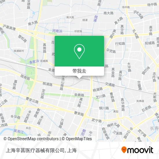 上海辛菖医疗器械有限公司地图