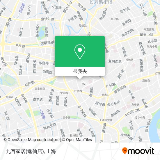 九百家居(逸仙店)地图