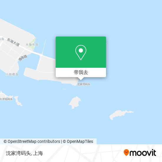 沈家湾码头地图