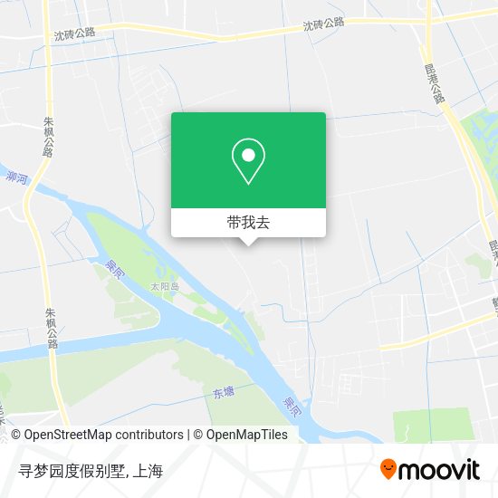 寻梦园度假别墅地图