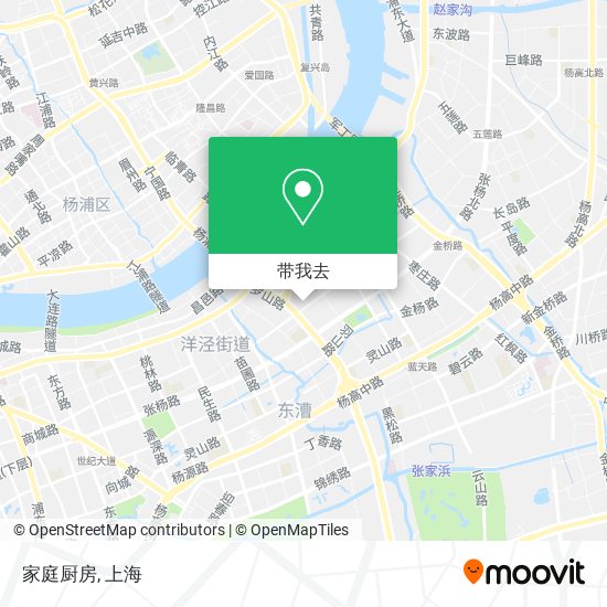 家庭厨房地图
