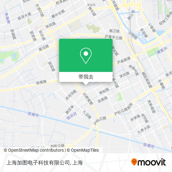 上海加图电子科技有限公司地图