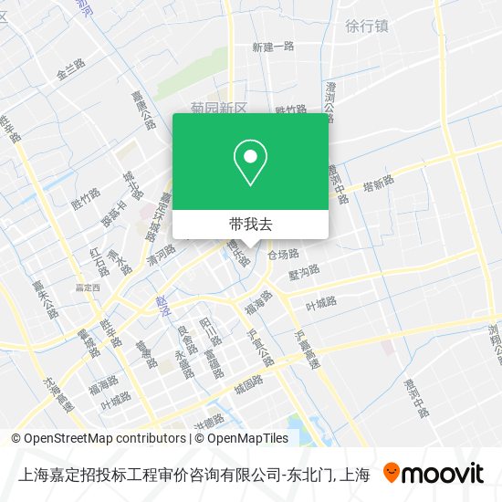 上海嘉定招投标工程审价咨询有限公司-东北门地图
