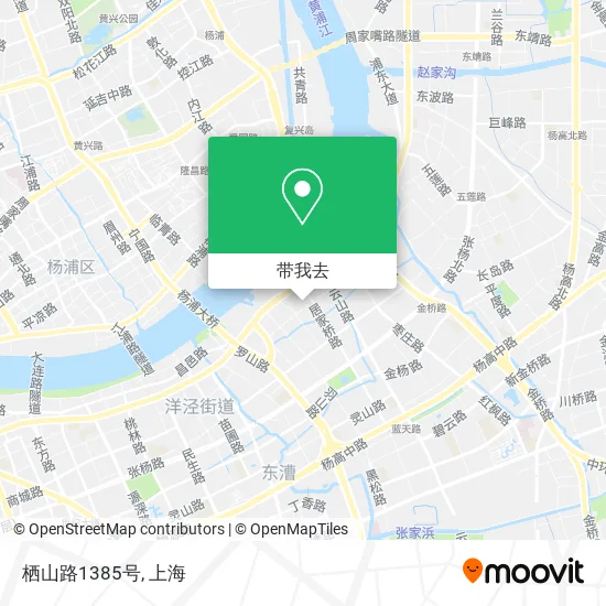 栖山路1385号地图