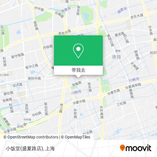 小饭堂(盛夏路店)地图