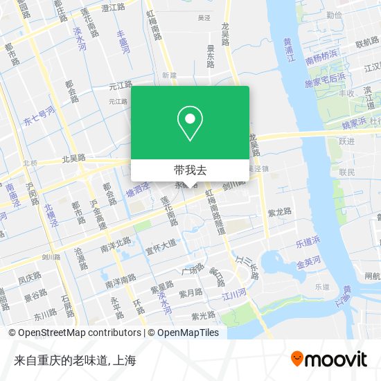 来自重庆的老味道地图