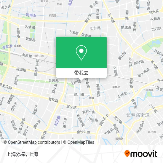 上海添泉地图