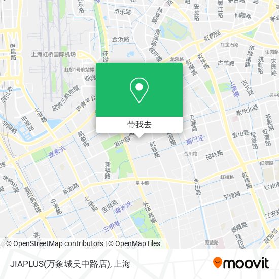 JIAPLUS(万象城吴中路店)地图