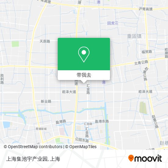 上海集池宇产业园地图