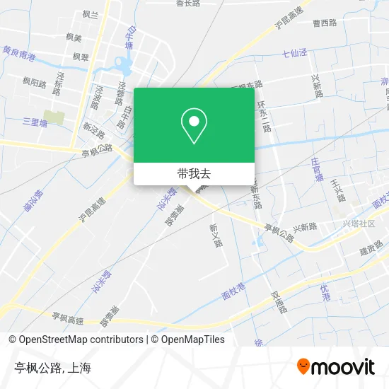 亭枫公路地图