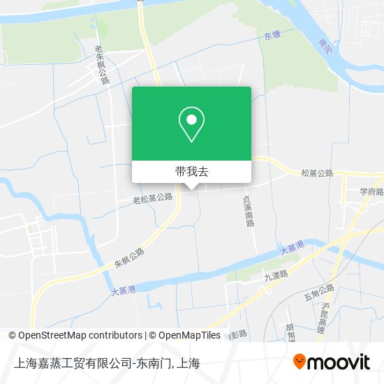 上海嘉蒸工贸有限公司-东南门地图