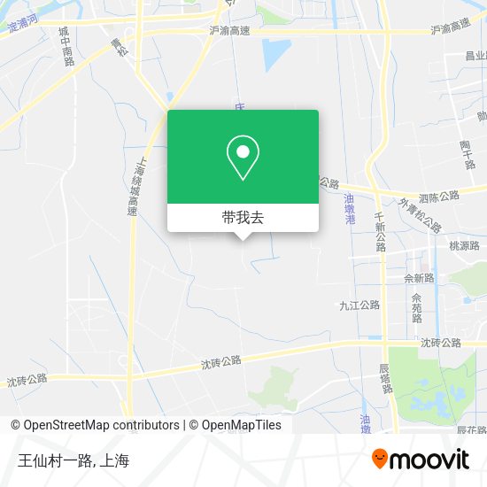 王仙村一路地图