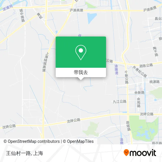 王仙村一路地图