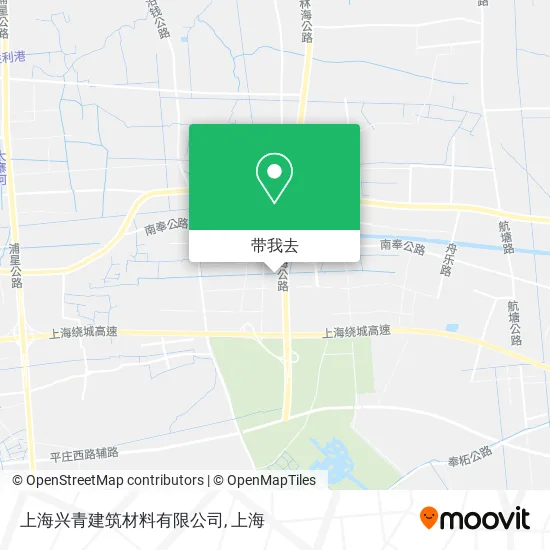 上海兴青建筑材料有限公司地图
