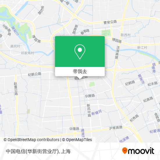 中国电信(华新街营业厅)地图
