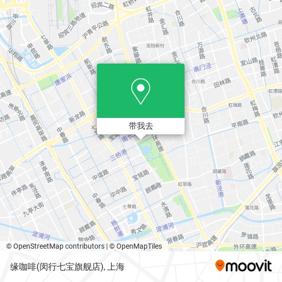 缘咖啡(闵行七宝旗舰店)地图