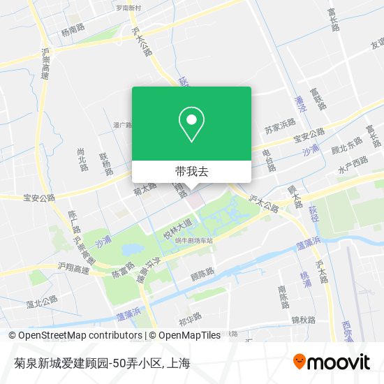 菊泉新城爱建顾园-50弄小区地图