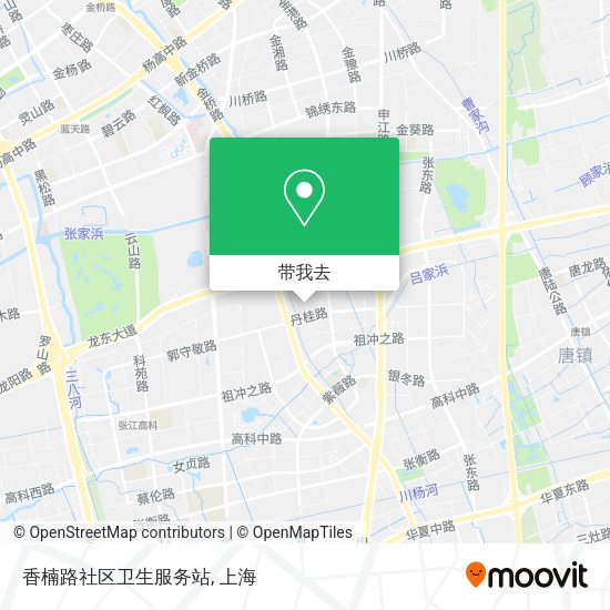 香楠路社区卫生服务站地图