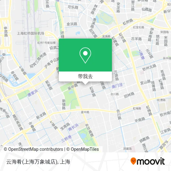 云海肴(上海万象城店)地图