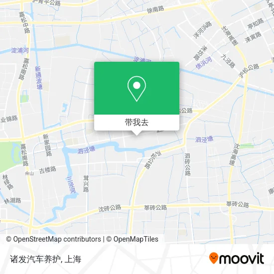 诸发汽车养护地图
