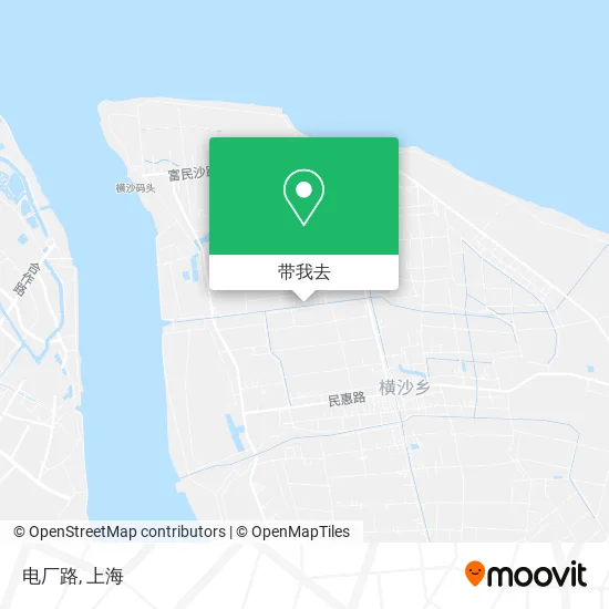 电厂路地图